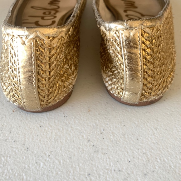 Sam Edelman Falcon 2 Metallic Ballet Flat Size 8.5 M - Picture 2 of 8